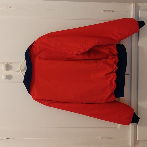 Red and navy winter jacket - Picture 4 of 4